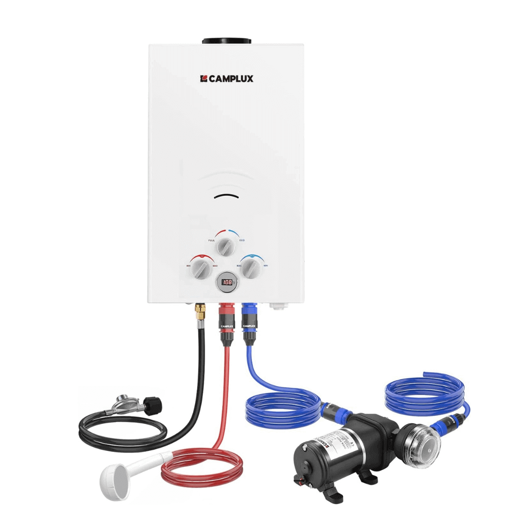 Camplux Pro Outdoor Propane Water Heater, Pool Heater