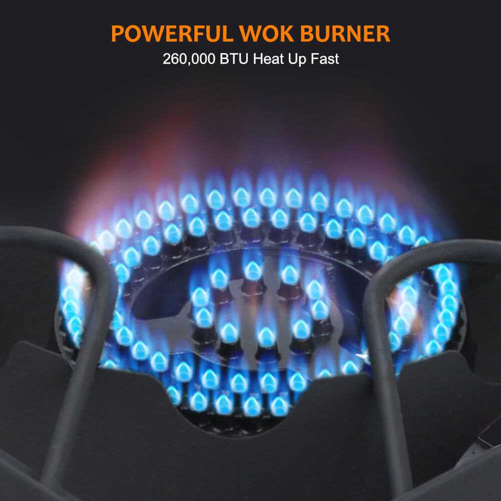 260,000 BTU High Pressure Dual Propane Burner